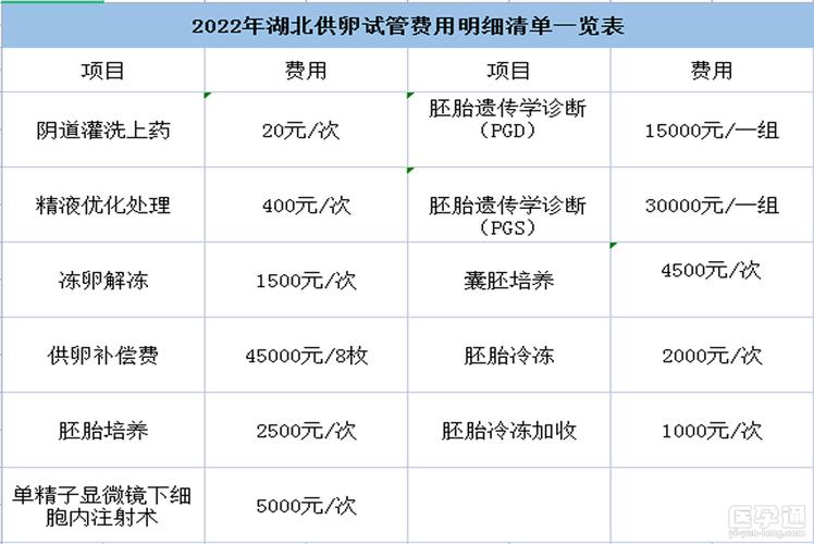 试管借卵费用【试管借卵费用解析及比较】
